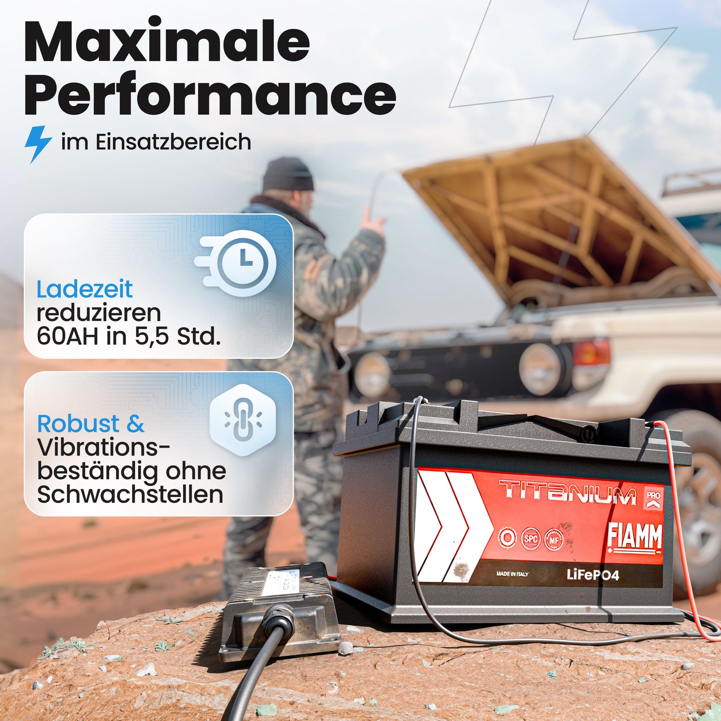 36V Batterie-Ladegerät LiFePO4 43,8V 13,6A 600W Ringanschluss