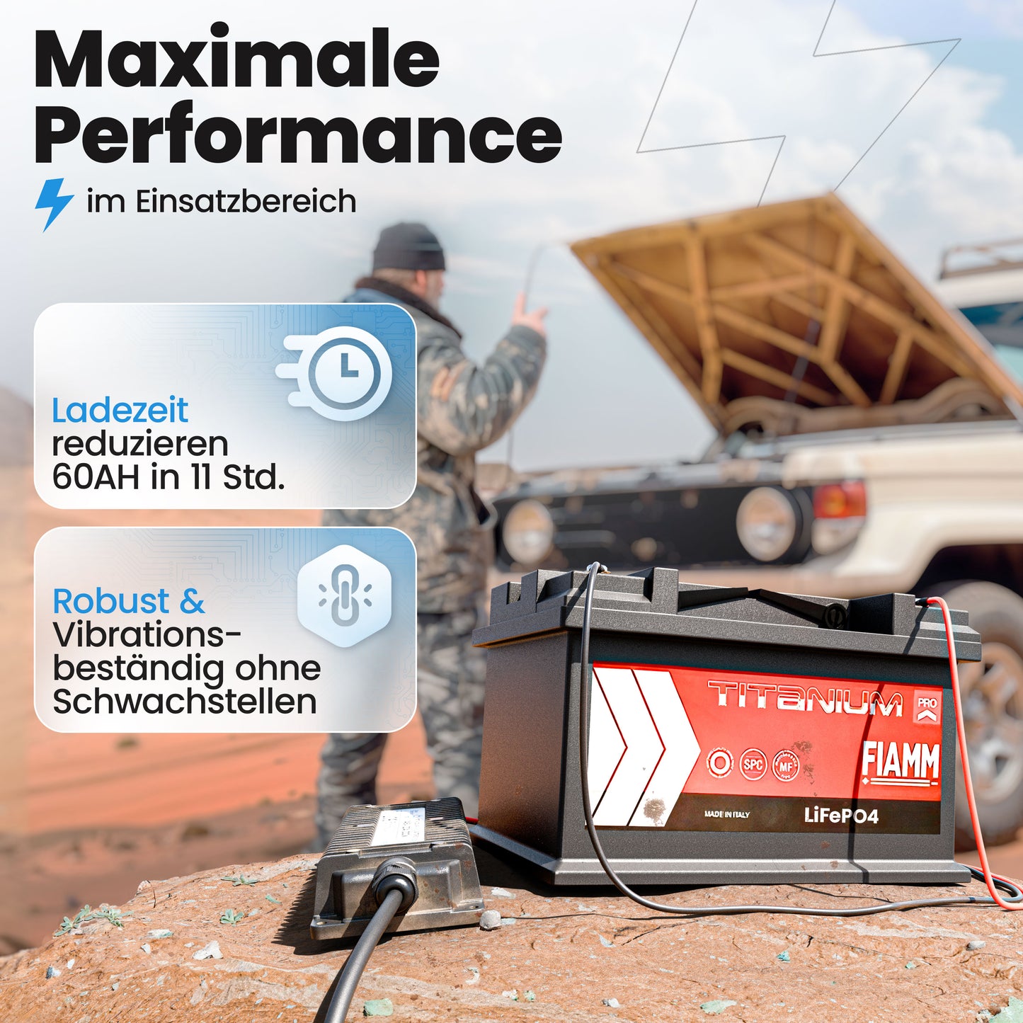 36V Batterie-Ladegerät LiFePO4 43,8V 6,8A 300W Ringanschluss