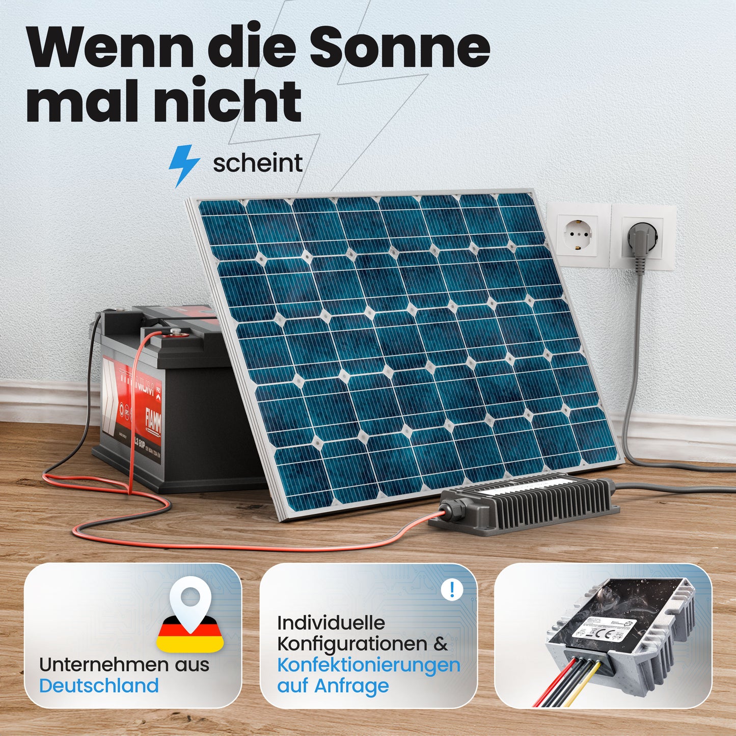 36V Batterie-Ladegerät LiFePO4 43,8V 6,8A 300W Ringanschluss