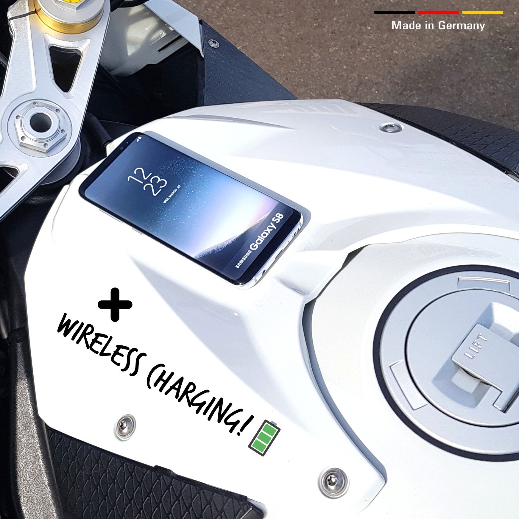 Invisible Wi-Fi Magnet Handyhalterung BMW S1000RR/R