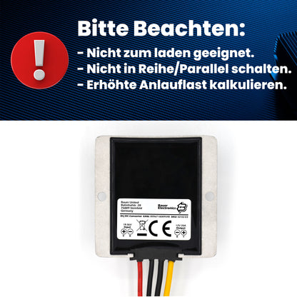 DC DC 18V-36V zu 12V 20A