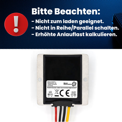 DC DC 8-40V zu 12V 20A