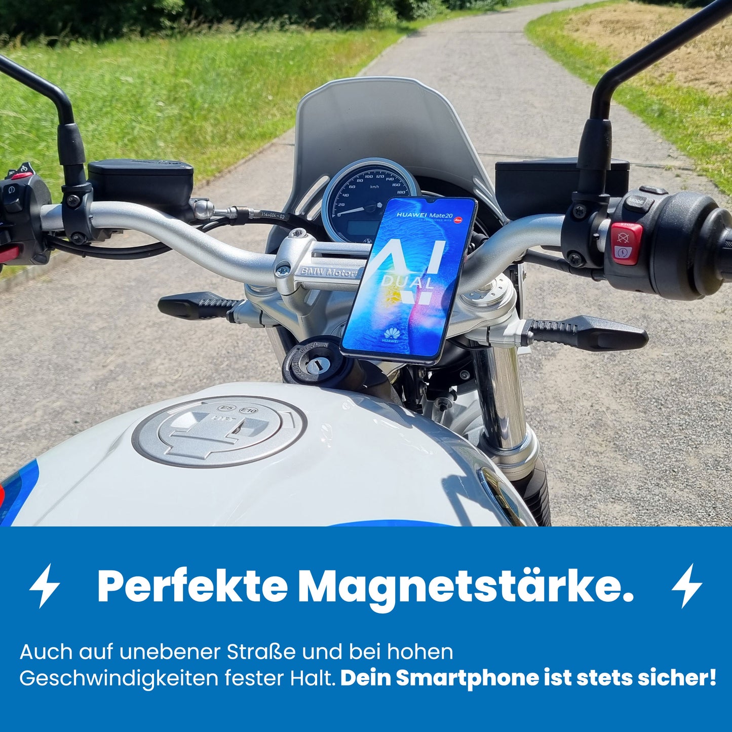 Universal 2.0 Moto Magnet Mobile Phone Holder Motorcycle