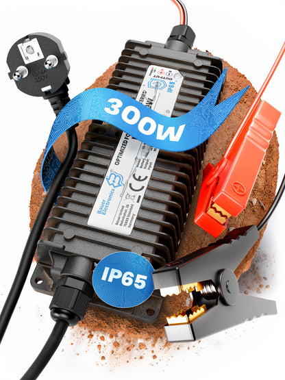 12V Batterie-Ladegerät LiFePO4 14,6V 20A 300W